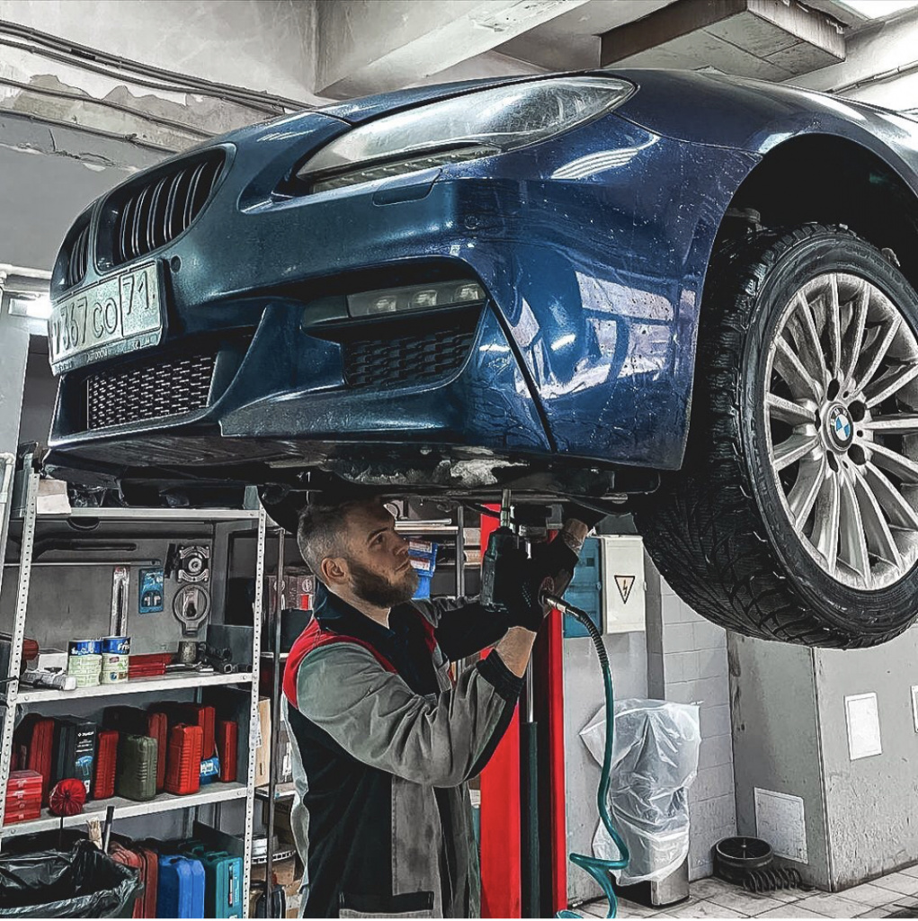 замена гидроопор bmw